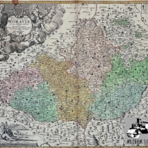 Müllerova mapa Moravy, 1730, inv. č. 20.2
