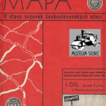 Mapa o stavu vozovek československých silnic, 1935, inv. č. 20.76