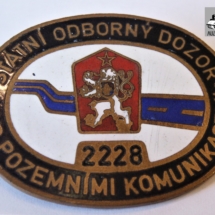 Odznak Státní odborný dozor, 80. - 90. léta 20. století, inv. č. 30.2